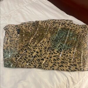 Animal Print Scarf